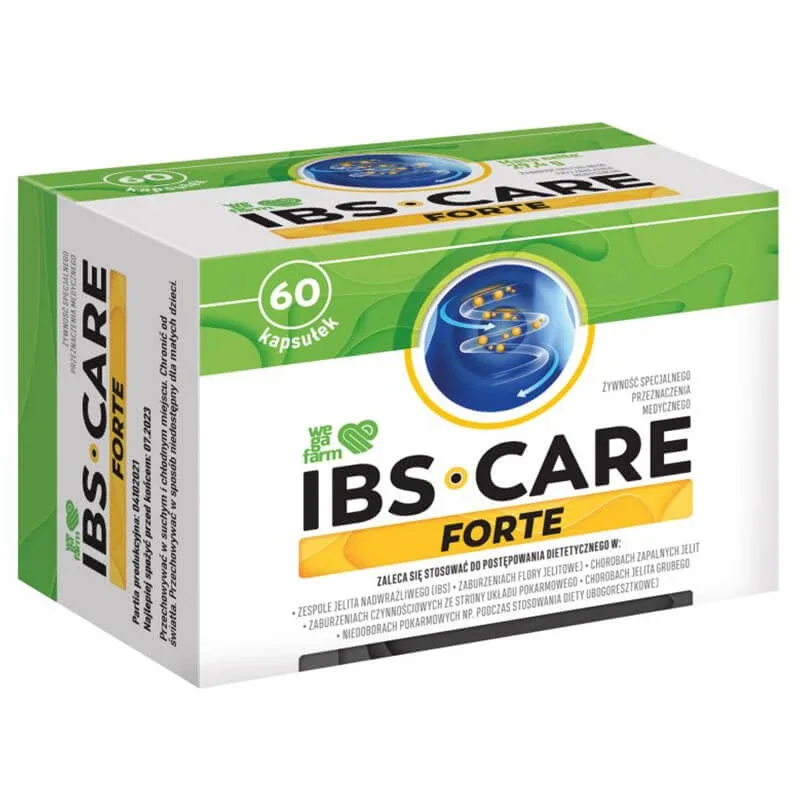 Wegafarm IBS Care Forte, 60 capsule — preț și oferte