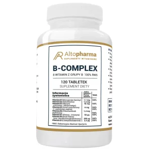 AltoPharma B-Complex, 100% RWS, 120 comprimate