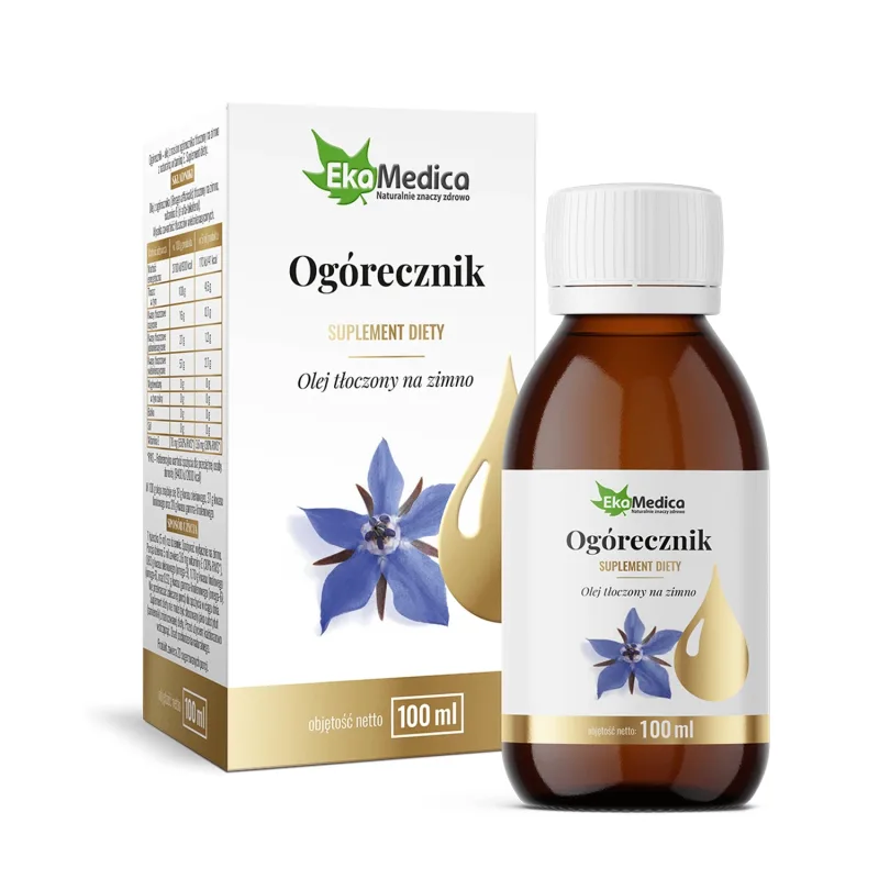 EkaMedica Borage, ulei de semințe de borș presat la rece, 100 ml Medica-Group — preț și oferte