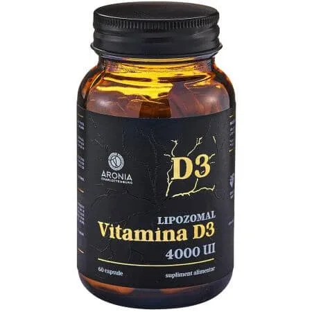 Vitamina D3 Lipozomala, 60 capsule, Aronia Charlottenburg — preț și oferte