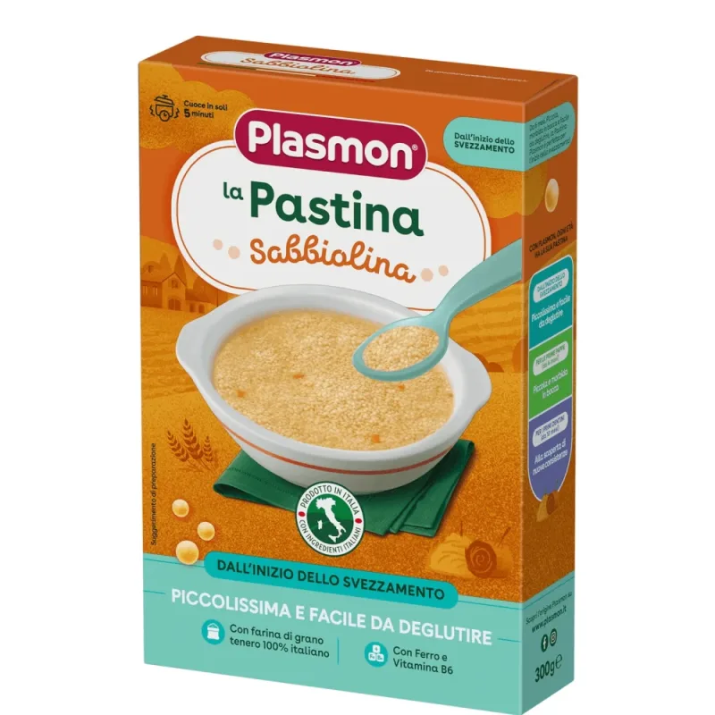 Paste sabbiolina, 300 g, Plasmon — preț și oferte