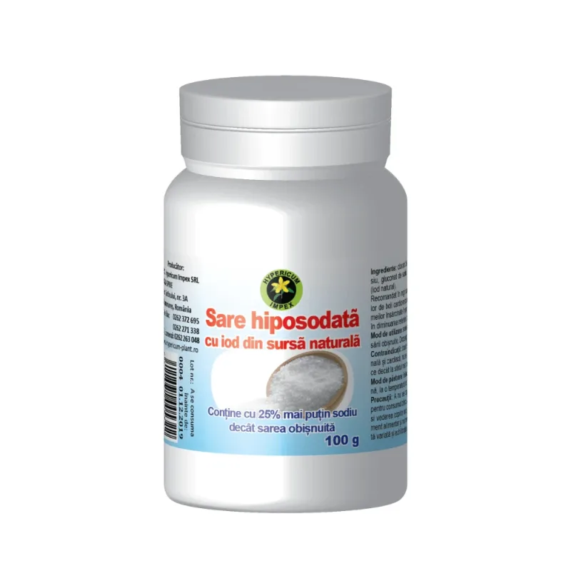 Sare Hiposodata, 100 g, Hypericum — preț și oferte