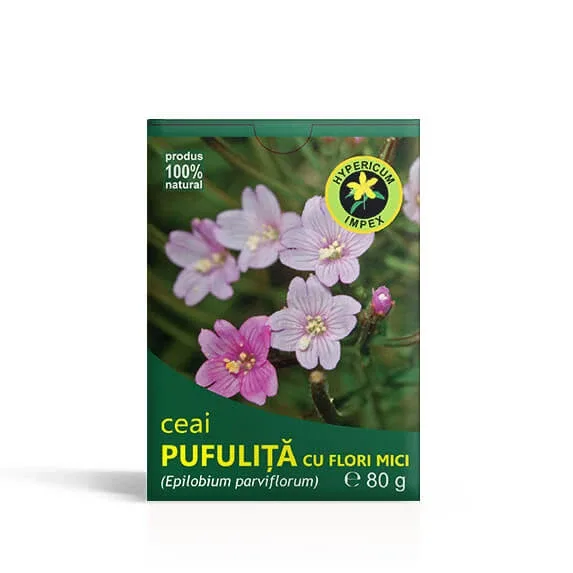 Ceai vrac Pufulita cu flori mici, 80 g, Hypericum — preț și oferte