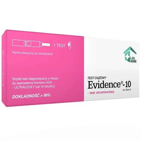 LabHome Evidence-1-, test de sarcină prin streaming, ultra-sensibil, 1 buc — preț și oferte