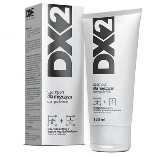 DX2, Șampon anti-mătreață și împotriva căderii părului pentru bărbați, 150 ml AMBALAJ CONTAMINAT — preț și oferte