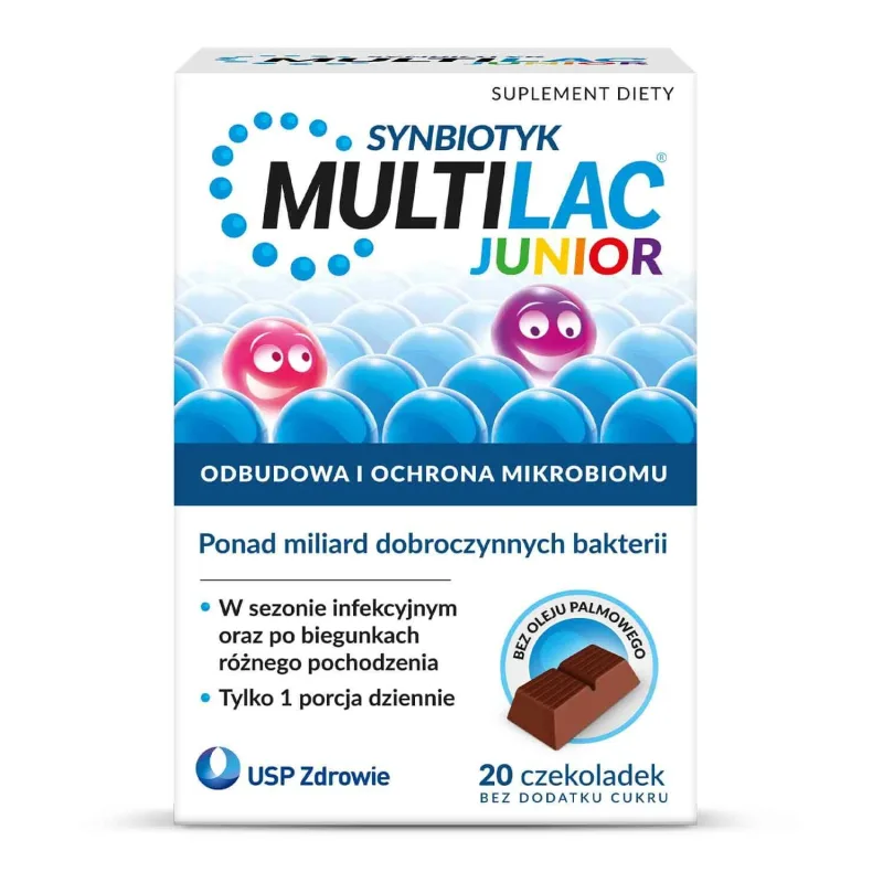Multilac Junior Synbiotics, 20 buc — preț și oferte