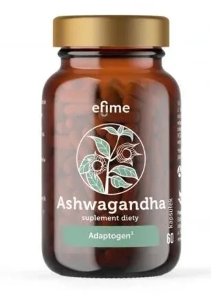 Efime, Ashwagandha, 60 capsule — preț și oferte