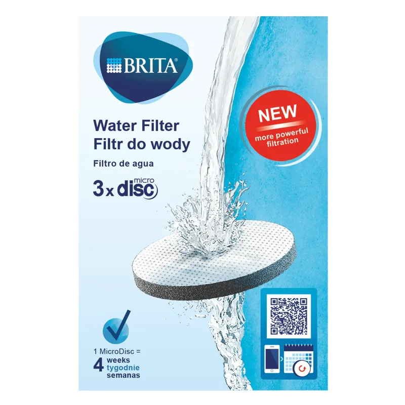 Brita MicroDisc Fill &amp; Go, disc de schimb pentru sticlă și carafă, 3 bucăți — preț și oferte