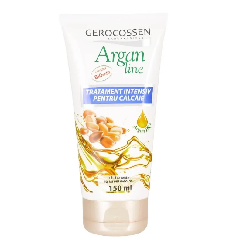 Tratament intensiv calcaie cu ulei de argan si ureee 10% Argan Line, 150 ml, Gerocossen — preț și oferte