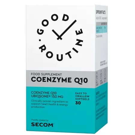 Coenzima Q10, 30 capsule moi, Good Routine SECOM — preț și oferte