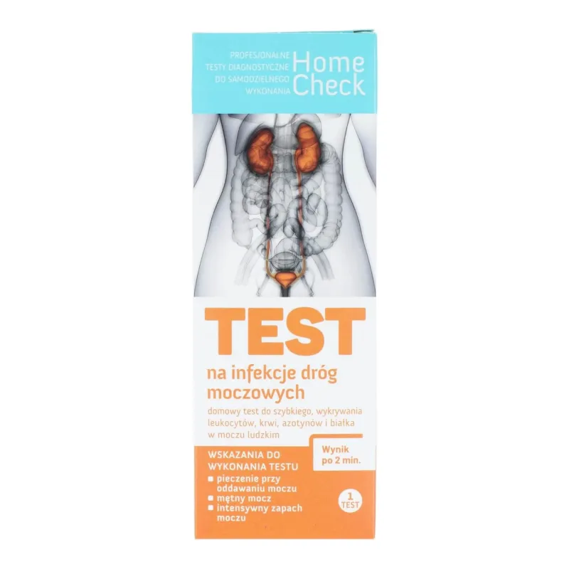 Home Check Test pentru infecții ale tractului urinar, 1 buc - Termen lung de valabilitate! — preț și oferte