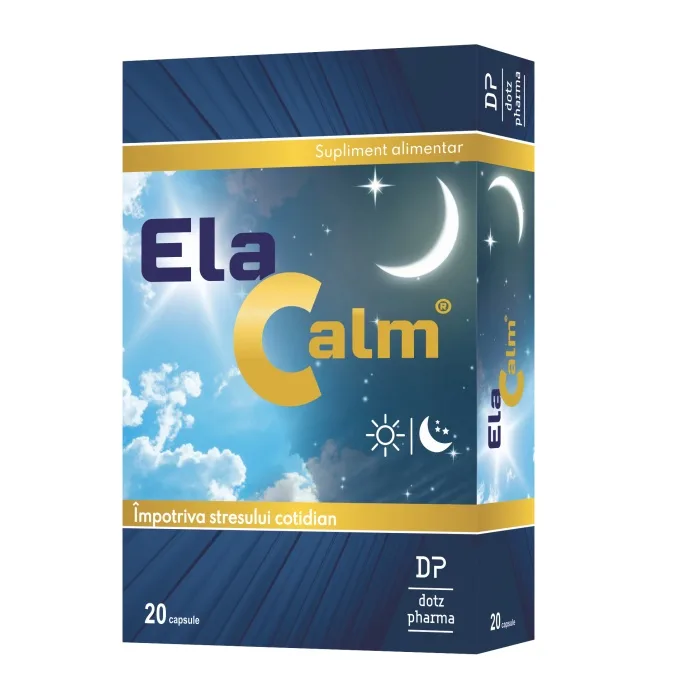 ElaCalm, 20 capsule, Dotz Pharma — preț și oferte