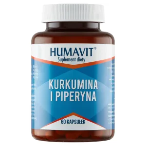 Humavit Curcumin și Piperine 60 capsule