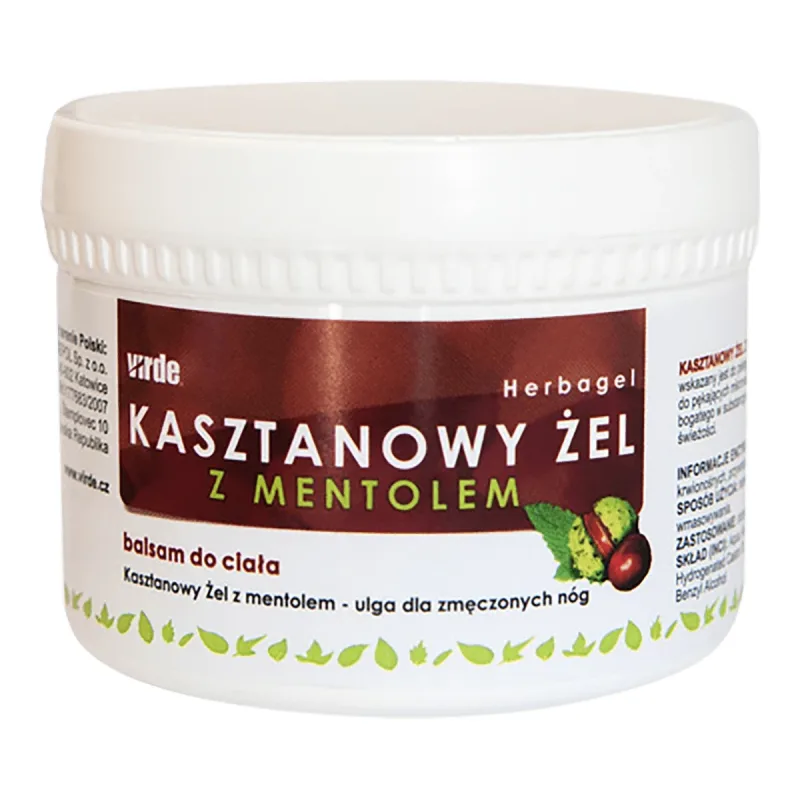 Virde, gel de castane cu mentol, 250 ml — preț și oferte