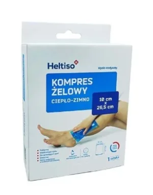 Heltiso compresă rece 10 x 26,5 cm, 1 buc - Durată lungă de viață!