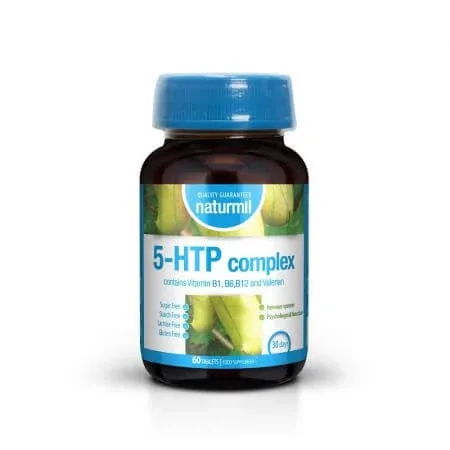 5HTP Complex, 60 tablete, Naturmil — preț și oferte