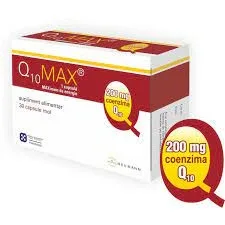 Coenzima Q10 Max 200mg, 30 capsule, Torrent Torrent Pharma — preț și oferte