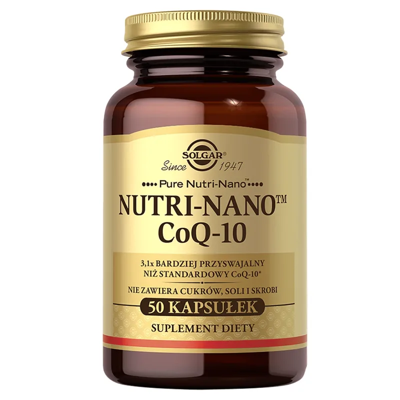 Solgar Nutri-Nano CoQ10, 50 capsule — preț și oferte