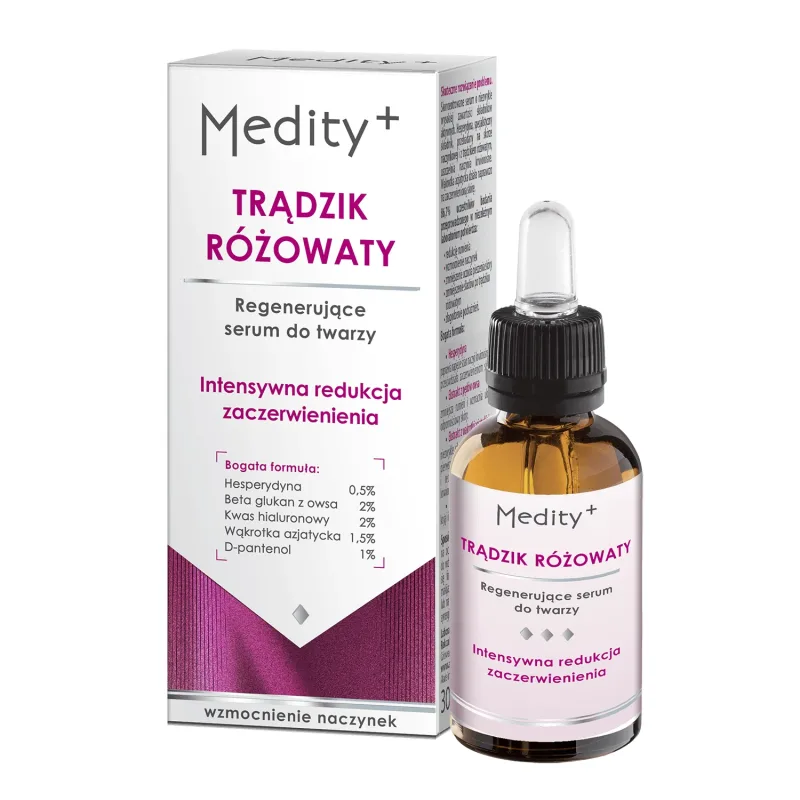 Ava Medity+Rosaceous Acnee, ser facial regenerant, 30 ml — preț și oferte