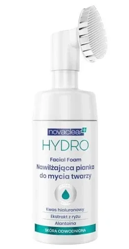 Novaclear Hydro, spumă hidratantă pentru curățarea feței, 100 ml — preț și oferte