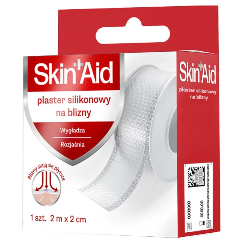 Skin Aid, plasture cicatrice silicon, 2 m x 2 cm, 1 buc Hurtel — preț și oferte