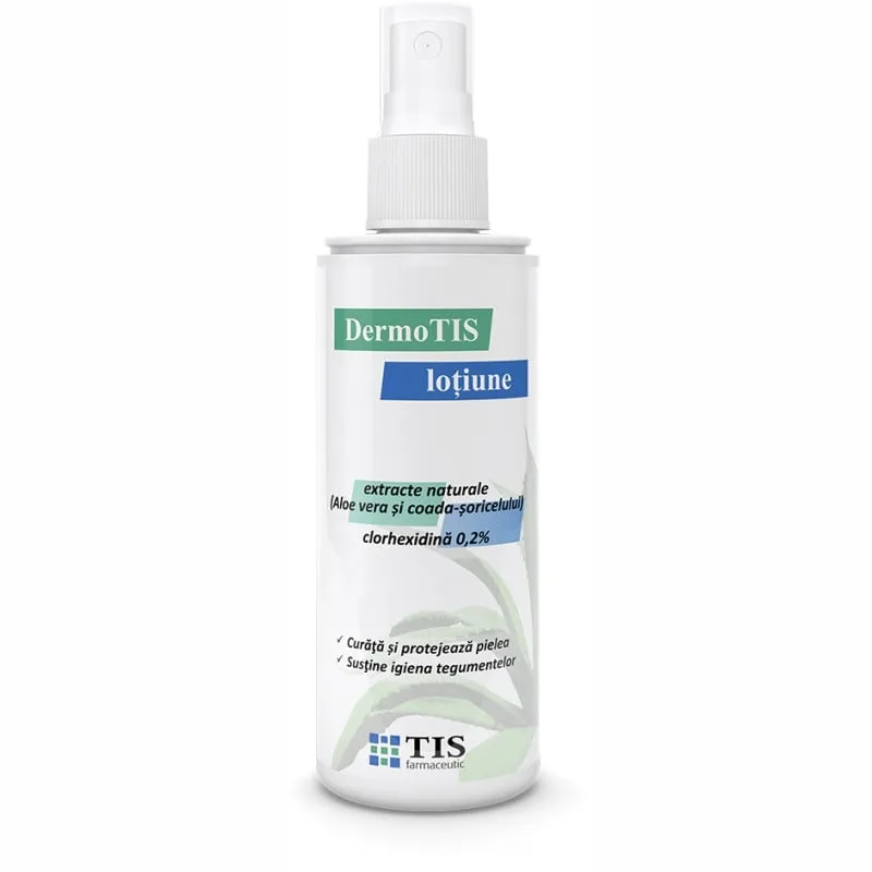DermoTIS Lotiune cu clorhexidina 0.2% si extracte naturale x 110 ml TIS FARMACEUTIC — preț și oferte