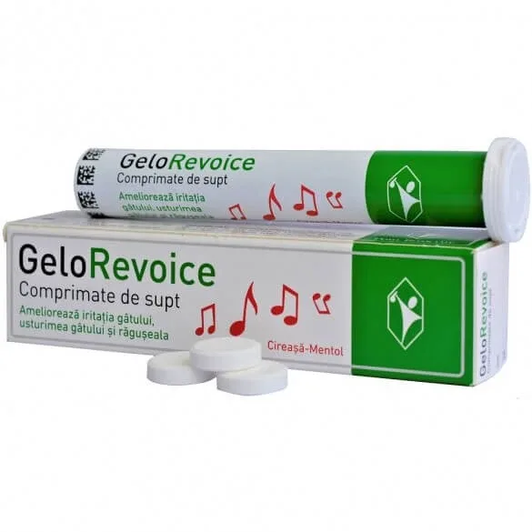 GeloRevoice cireșe și mentol, 20 de comprimate, Phol Boskamp POHL BOSKAMP — preț și oferte