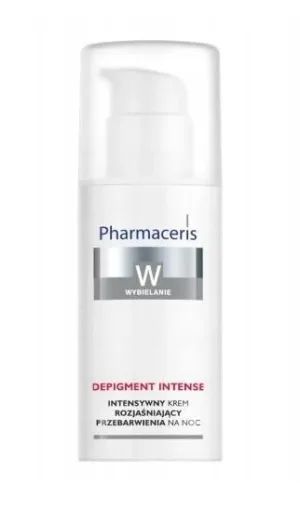 Pharmaceris W Depigment Intense Cremă de noapte intensivă pentru albirea petelor, 50 ml