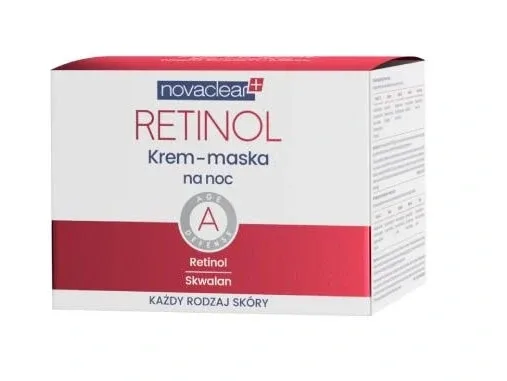 Novaclear, Mască cremă de noapte cu retinol, 50 ml — preț și oferte
