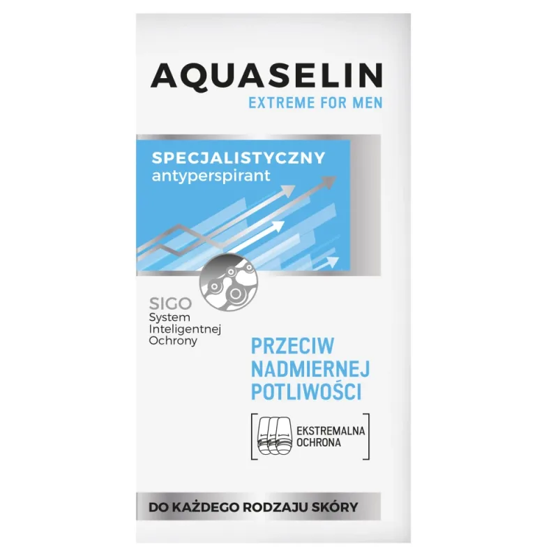 Aquaselin, Extreme Men, Antiperspirant roll-on specializat, 50 ml — preț și oferte