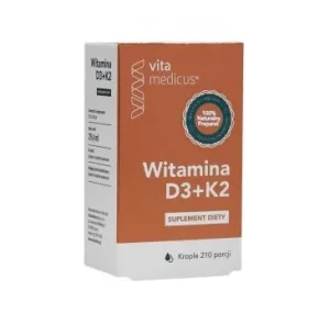 Vitamina D3+K2 vita medicus picături 294ml