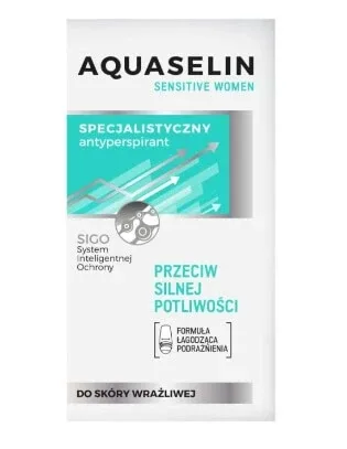 Aquaselin Sensitive Woman Antiperspirant în roll-on, 50 ml — preț și oferte