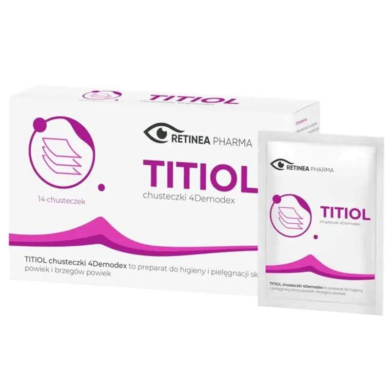 Titiol 4Demodex, șervețele, 14 pliculețe — preț și oferte