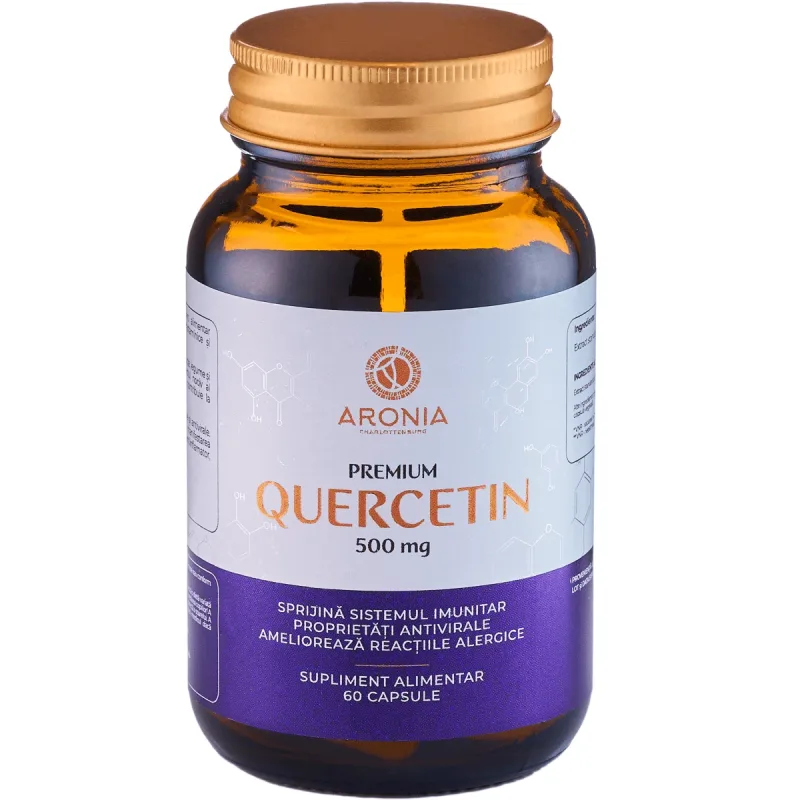 Premium Quercetin Premium Quercetin, 500 mg, 60 capsule, Aronia Charlottenburg — preț și oferte