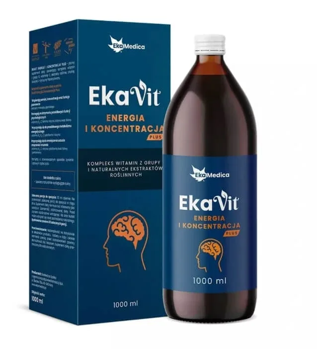Ekavit Energie și Concentrare Plus, 1000 ml — preț și oferte