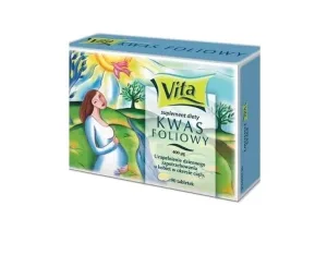 Vita acid folic, 400 mg, 30 buc - Longlife!