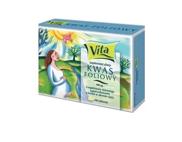 Vita acid folic, 400 mg, 30 buc - Longlife! — preț și oferte