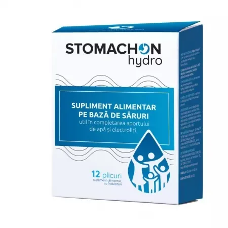 Stomachon Hydro, 12 plicuri, NaturPharma — preț și oferte