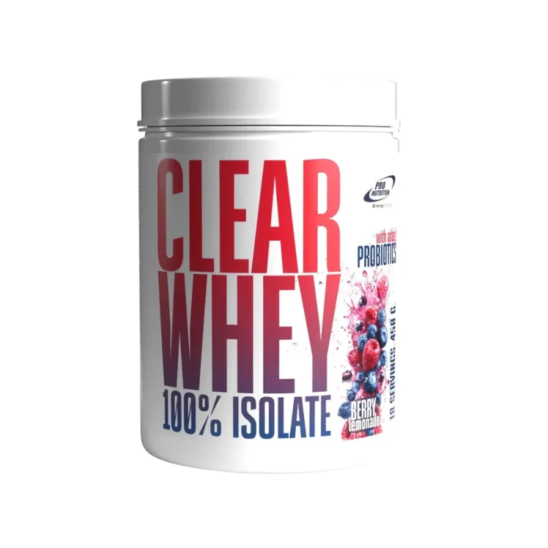 Clear Whey, Berry Lemonade, 450g, Pro Nutrition — preț și oferte