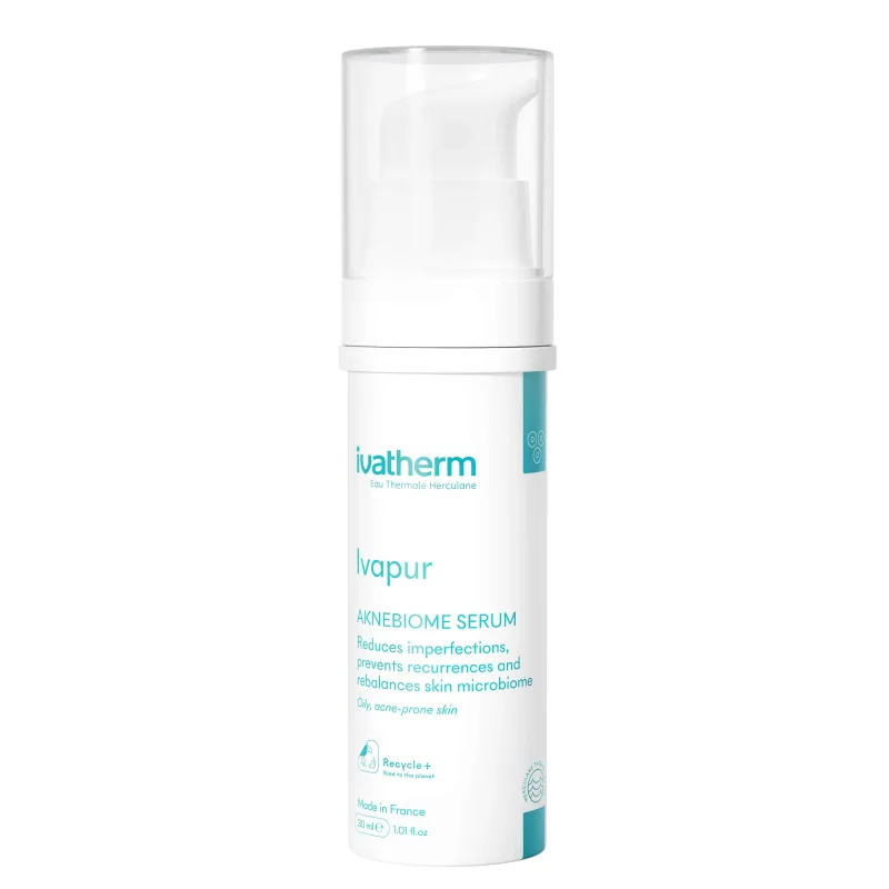 Ser pentru pielea cu tendinta acneica Ivapur Aknebiome, 30 ml, Ivatherm — preț și oferte