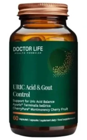 Doctor Life Controlul acidului uric și al gutei 60 capsule