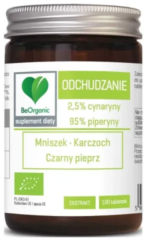 BeOrganic Slimming BIO 400 mg (100 comprimate)