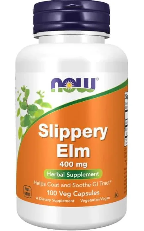 Ulm alunecos 400 mg, 100 capsule NOW Foods — preț și oferte