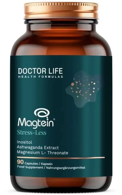 Doctor Life Magtein Magneziu L-Treonat Stress-Less Inositol 90 capsule — preț și oferte
