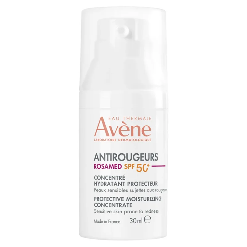 Avene Antirougeurs Rosamed, concentrat hidratant și protector, SPF 50+, 30 ml — preț și oferte
