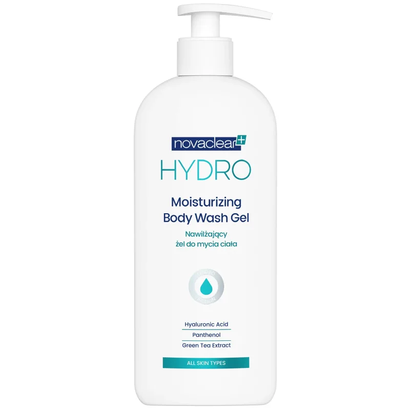 Novaclear Hydro, gel hidratant de spălare a corpului, 500 ml — preț și oferte