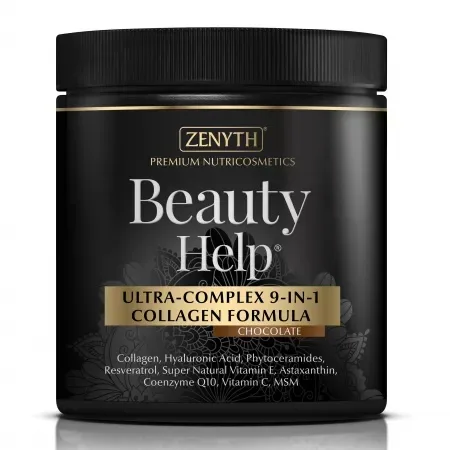 Beauty Help Ultra-Complex 9-in-1 Collagen ciocolata, 300 g, Zenyth — preț și oferte