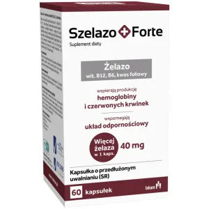 Fier + Forte, 60 capsule cu eliberare prelungită