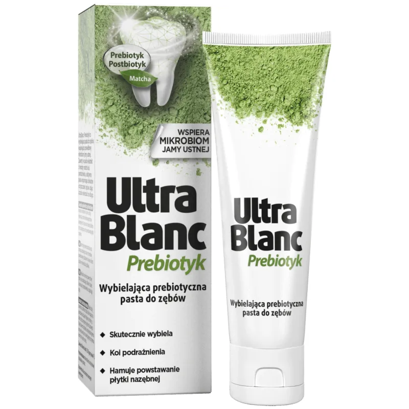 UltraBlanc Prebiotic, pastă de dinți pentru albire, 75 ml — preț și oferte