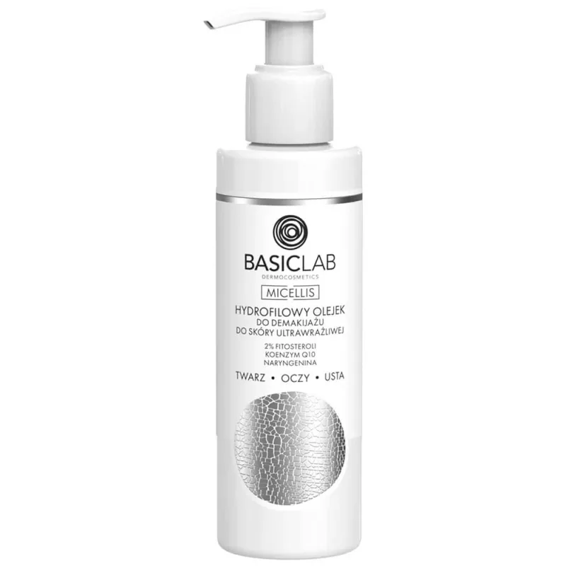 BasicLab Micellis, ulei demachiant hidrofil pentru piele ultra-sensibilă, 200 ml — preț și oferte